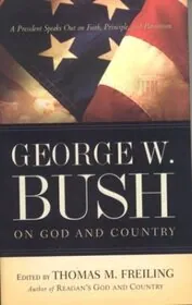 Book cover for "On God and Country" by George Bush