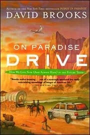 Book cover for "On Paradise Drive" by David Brooks