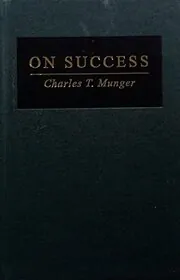 Book cover for "On Success"