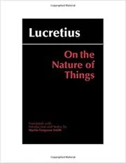 Book cover for "On the Nature of Things" by Lucretius
