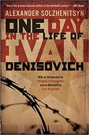 Book cover for "One Day in the Life of Ivan Denisovich" by Alexander Solzhenitsyn