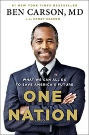 Book cover for "One Nation" by Ben Carson