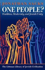 Book cover for "One People?" by Jonathan Sacks