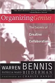Book cover for "Organizing Genius" by Warren Bennis