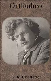 Book cover for "Orthodoxy" by G. K. Chesterton