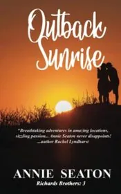 Book cover for "Outback Sunrise / Outback Affair" by Annie Seaton