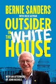 Book cover for "Outsider in the White House" by Bernie Sanders