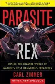 Book cover for "Parasite Rex" by Carl Zimmer