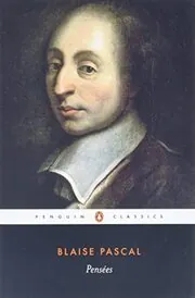 Book cover for "Pensees" by Blaise Pascal