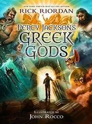 Book cover for "Percy Jackson's Greek Gods" by Rick Riordan