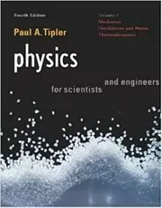 Book cover for "Physics for Scientists and Engineers" by Paul A. Tipler