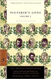 Book cover for "Plutarch's Lives Volume 1" by Plutarch