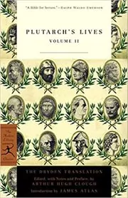 Book cover for "Plutarch's Lives Volume 2" by Plutarch