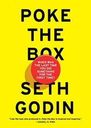 Book cover for "Poke The Box" by Seth Godin