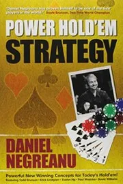 Book cover for "Power Hold'em Strategy" by Daniel Negreanu