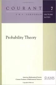 Book cover for "Probability Theory" by S. R. S. Varadhan