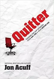 Book cover for "Quitter" by Jon Acuff