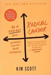 Book cover for "Radical Candor" by Kim Scott