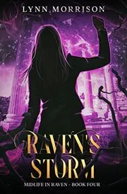 Book cover for "Raven's Storm" by Lynn Morrison