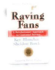 Book cover for "Raving Fans" by Ken Blanchard