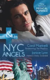 Book cover for "Redeeming the Playboy / Heiress's Baby Scandal" by Carol Marinelli