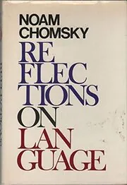 Book cover for "Reflections on Language"