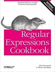 Book cover for "Regular Expressions Cookbook" by Jan Goyvaerts