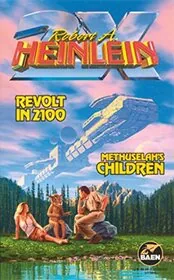Book cover for "Revolt in 2100" by Robert A Heinlein