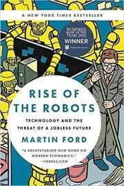 Book cover for "Rise of the Robots" by Martin Ford