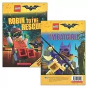 Book cover for "Robin to the Rescue / I'm Batgirl!" by Tracey West