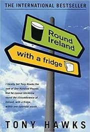 Book cover for "Round Ireland with a Fridge" by Tony Hawks