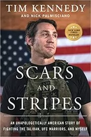 Book cover for "Scars and Stripes" by Tim Kennedy