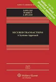 Book cover for "Secured Transaction" by Elizabeth Warren