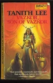 Book cover for "Shadowfire / Vazkor, Son of Vazko" by Tanith Lee