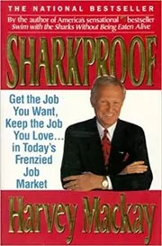 Book cover for "Sharkproof" by Harvey MacKay