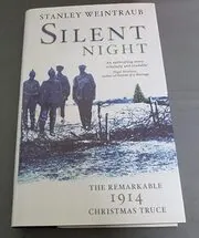 Book cover for "Silent Night" by Stanley Weintraub