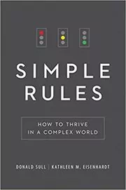 Book cover for "Simple Rules" by Donald Sull