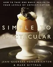 Book cover for "Simple to Spectacular"
