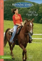 Book cover for "Skye's Final Test / Blue Ribbon Champ" by Marsha Hubler