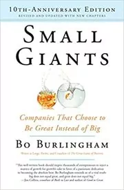 Book cover for "Small Giants" by Bo Burlingham