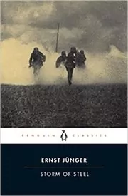 Book cover for "Storm of Steel" by Ernst Jünger