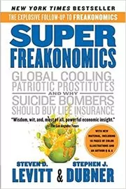 Book cover for "SuperFreakonomics" by Steven D. Levitt