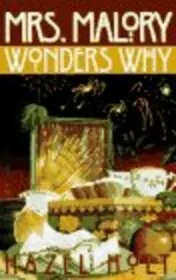 Book cover for "Superfluous Death / Mrs. Malory Wonders Why" by Hazel Holt