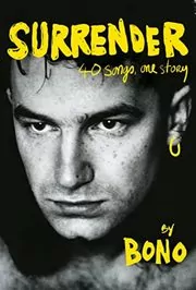Book cover for "Surrender" by Bono