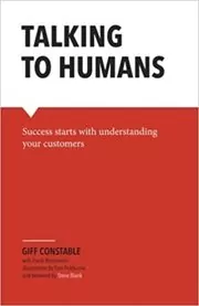 Book cover for "Talking to Humans" by Giff Constable