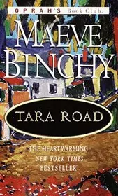 Book cover for "Tara Road" by Maeve Binchy