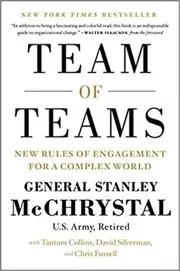 Book cover for "Team of Teams" by Stanley McChrystal