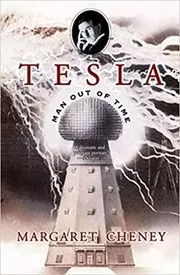 Book cover for "Tesla" by Margaret Cheney