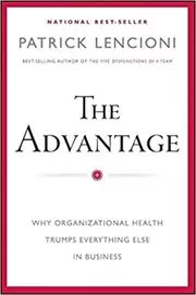 Book cover for "The Advantage" by Patrick Lencioni