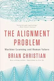 Book cover for "The Alignment Problem" by Brian Christian